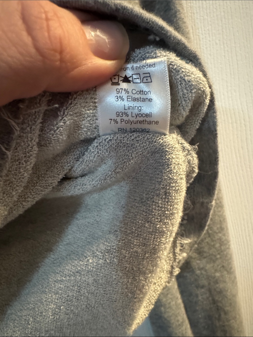 6397 Ballet Top Heather Grey - Picture 4 of 8